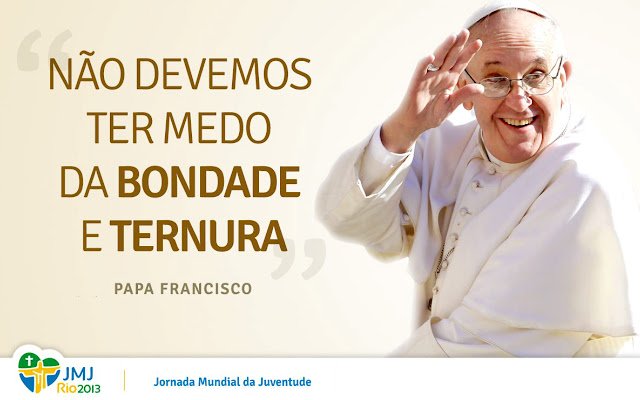 Papa Francisco JMJ 2013 de Chrome web store se ejecutará con OffiDocs Chromium en línea