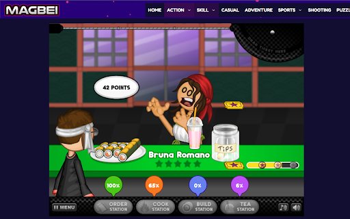 Papas Sushiria Unblocked Game Launcher from Chrome web store to be run with OffiDocs Chromium online Papas Sushiria Unblocked Game Launcher from Chrome web store to be run with OffiDocs Chromium online