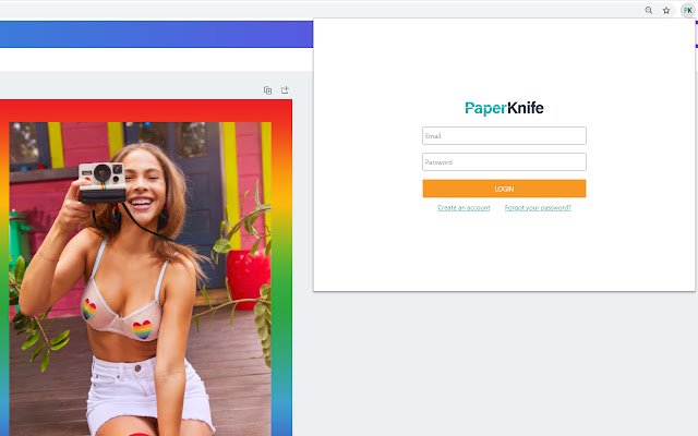 PaperKnife Browser Plugin van Chrome Web Store om te draaien met OffiDocs Chromium online