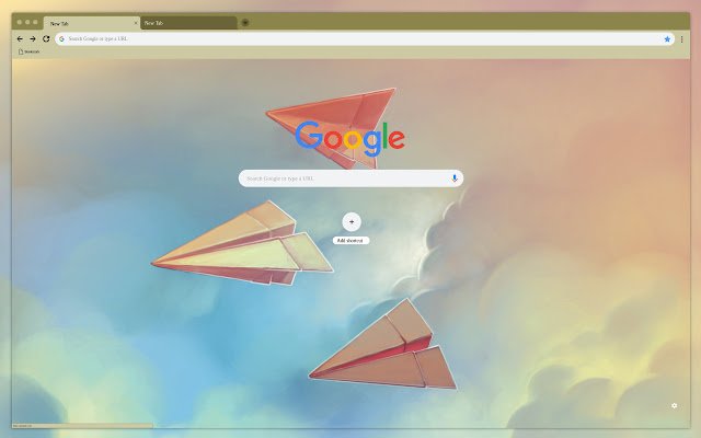 Papieren vliegtuig van de Chrome-webwinkel om online met OffiDocs Chromium te worden uitgevoerd