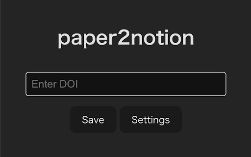 Paper to Notion  from Chrome web store to be run with OffiDocs Chromium online