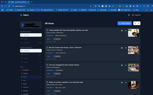 Papiro  from Chrome web store to be run with OffiDocs Chromium online