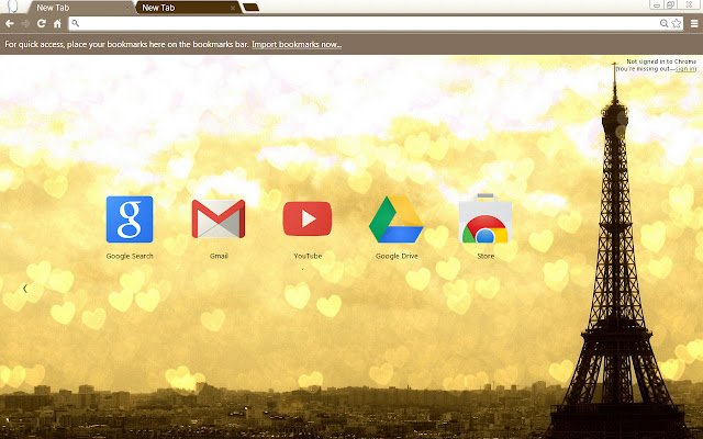 Paris Theme Love is in the Air Axlg  from Chrome web store to be run with OffiDocs Chromium online