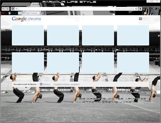 Tema Parkour da Chrome Web Store para ser executado com OffiDocs Chromium online