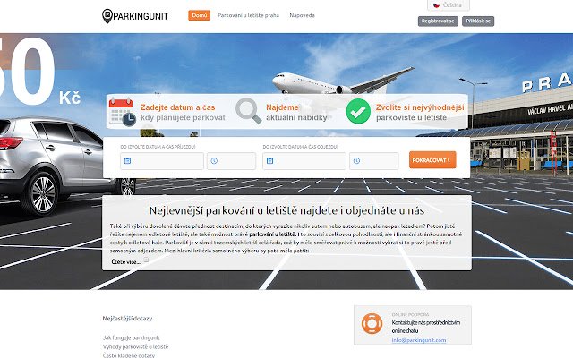 Parkování u letiště aus dem Chrome-Webshop, der mit OffiDocs Chromium online ausgeführt werden soll