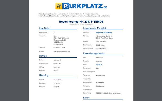 Parkplatz از فروشگاه وب Chrome با OffiDocs Chromium به صورت آنلاین اجرا می شود