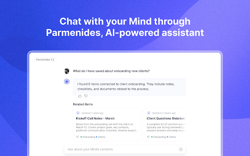 Parmind Web Clipper  from Chrome web store to be run with OffiDocs Chromium online
