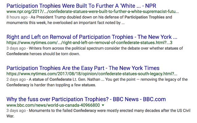Participation Trophies  from Chrome web store to be run with OffiDocs Chromium online