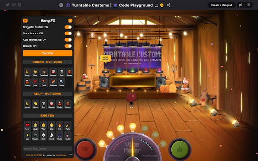 Party.FX  from Chrome web store to be run with OffiDocs Chromium online