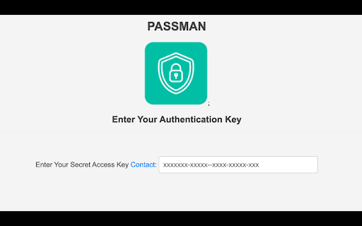 Passman from Chrome web store to be run with OffiDocs Chromium online Passman from Chrome web store to be run with OffiDocs Chromium online