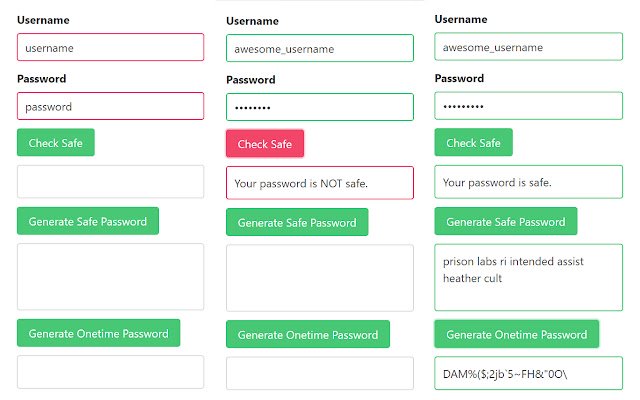 Password Caretaker  from Chrome web store to be run with OffiDocs Chromium online