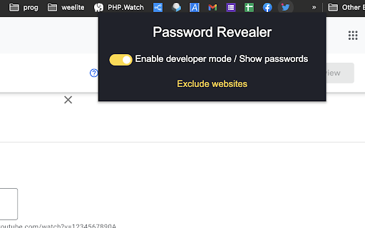 Password Revealer from Chrome web store to be run with OffiDocs Chromium online Password Revealer from Chrome web store to be run with OffiDocs Chromium online