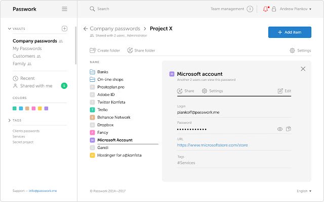 Passwork Auto Logon dari toko web Chrome untuk dijalankan dengan OffiDocs Chromium online