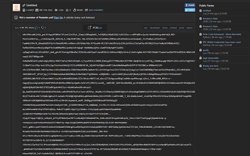 Pastebin to Pobb.in  from Chrome web store to be run with OffiDocs Chromium online