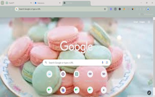 Pastel Macarons  from Chrome web store to be run with OffiDocs Chromium online