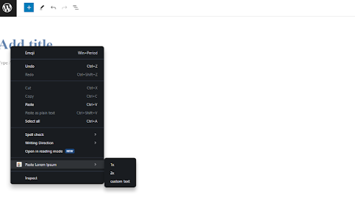 Paste Lorem from Chrome web store to be run with OffiDocs Chromium online Paste Lorem from Chrome web store to be run with OffiDocs Chromium online