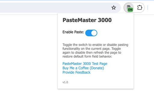 PasteMaster 3000  from Chrome web store to be run with OffiDocs Chromium online
