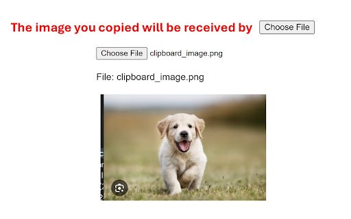 Paste to Choose File  from Chrome web store to be run with OffiDocs Chromium online