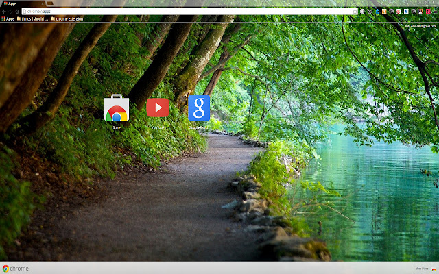 Path By The Lake Chrome ওয়েব স্টোর থেকে OffiDocs Chromium অনলাইনে চালানো হবে