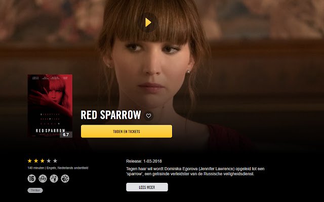 Ocena Pathe IMDB ze sklepu internetowego Chrome do uruchomienia z OffiDocs Chromium online