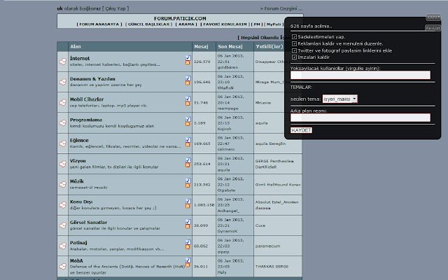 Paticik.com Chrome Web ストアの ModeZ Eklentisi を OffiDocs Chromium オンラインで実行