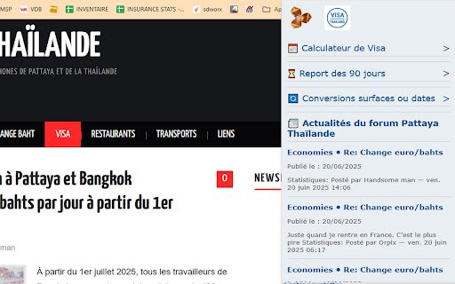 Pattaya Thaïlande RSS  from Chrome web store to be run with OffiDocs Chromium online