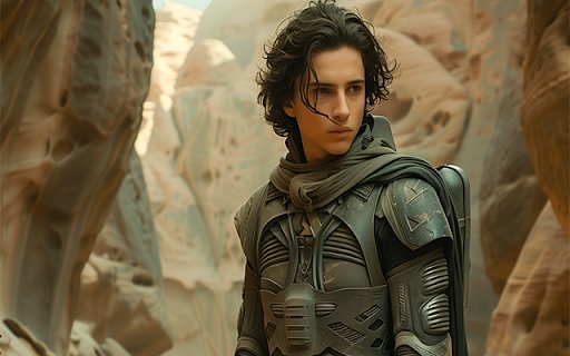 Paul Atreides In Fremen Clothing At Senpai Stream  from Chrome web store to be run with OffiDocs Chromium online