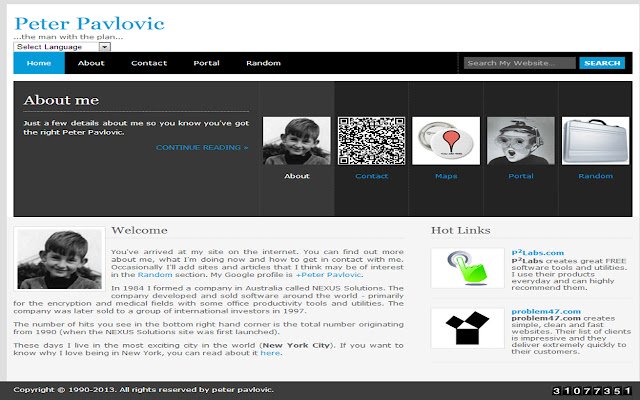 pavlovic.us din magazinul web Chrome va fi rulat cu OffiDocs Chromium online