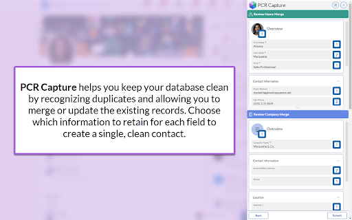 PCR Capture  from Chrome web store to be run with OffiDocs Chromium online
