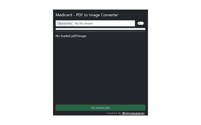 PDF/Image Converter de Chrome web store para ejecutarse con OffiDocs Chromium en línea