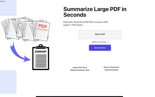 PDF Summarizer  from Chrome web store to be run with OffiDocs Chromium online