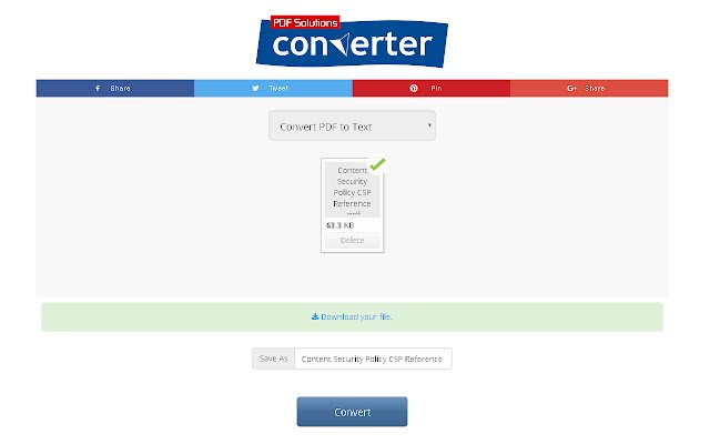 PDF to Text Converter  from Chrome web store to be run with OffiDocs Chromium online
