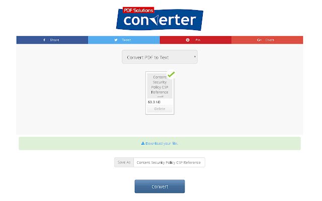 PDF to Text Converter  from Chrome web store to be run with OffiDocs Chromium online