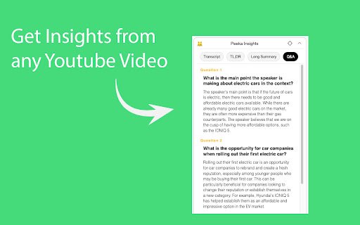 Peeka  from Chrome web store to be run with OffiDocs Chromium online