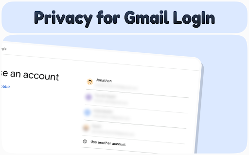 Peekaboo Privacy Extension for Screen Sharing: Hide Email, Phone  from Chrome web store to be run with OffiDocs Chromium online