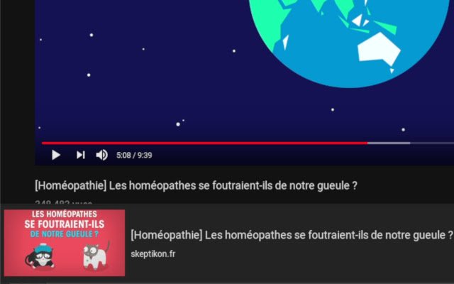 Ang PeerTubeify mula sa Chrome web store na tatakbo sa OffiDocs Chromium online