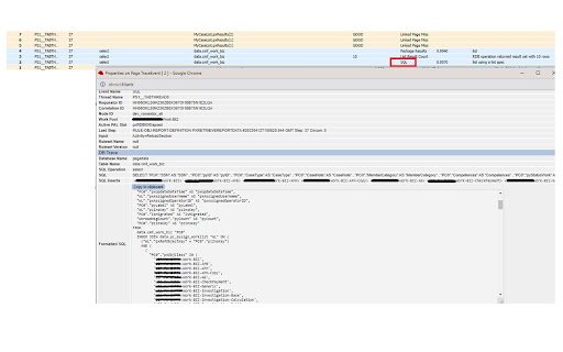 Pega Tracer DB Query Mapper  from Chrome web store to be run with OffiDocs Chromium online