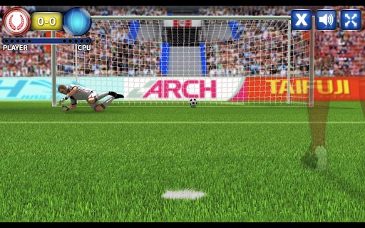 Penalty Europe Champions Game  from Chrome web store to be run with OffiDocs Chromium online