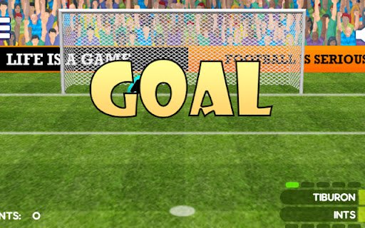 Penalty Shooters 2  from Chrome web store to be run with OffiDocs Chromium online