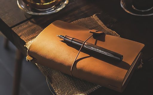 PEN BOOK THEME  from Chrome web store to be run with OffiDocs Chromium online