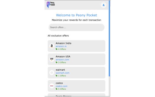 Peony Pocket  from Chrome web store to be run with OffiDocs Chromium online