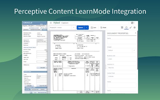 Perceptive Content LearnMode  from Chrome web store to be run with OffiDocs Chromium online