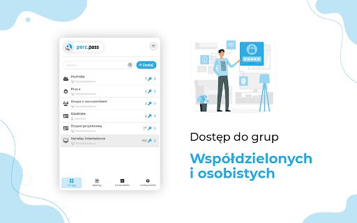 perc.pass Password Manager  from Chrome web store to be run with OffiDocs Chromium online