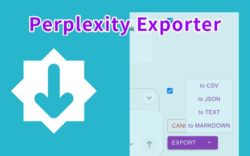 Perplexity Exporter Extract chat convos easily  from Chrome web store to be run with OffiDocs Chromium online