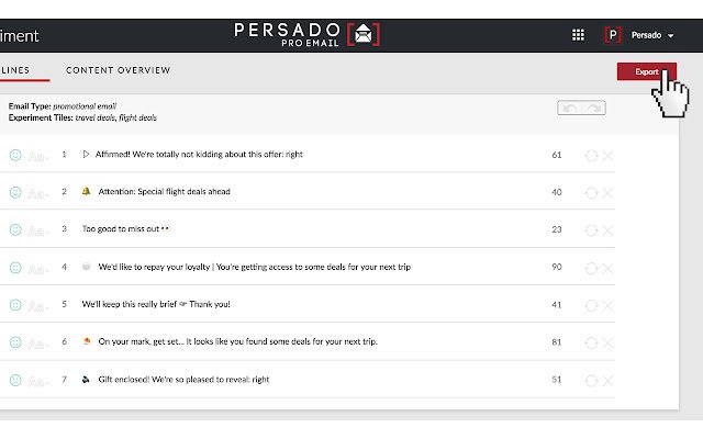 Persado Connect  from Chrome web store to be run with OffiDocs Chromium online