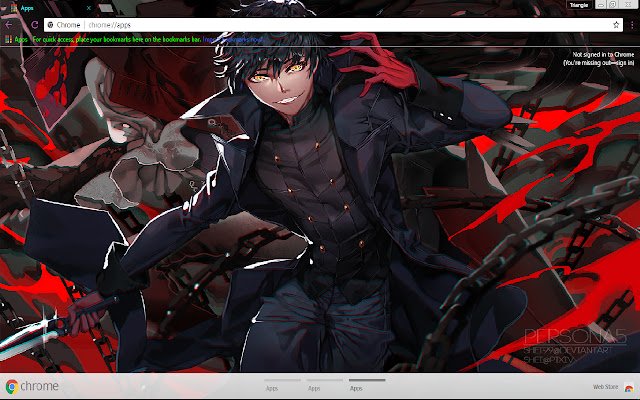 Persona 5 1920X1080  from Chrome web store to be run with OffiDocs Chromium online