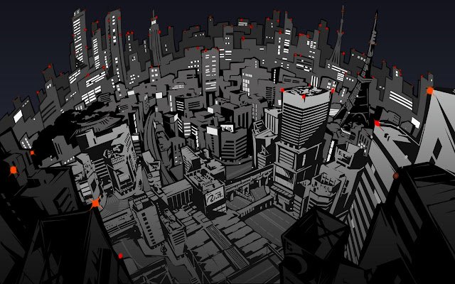 Persona 5 Dark Mode v3  from Chrome web store to be run with OffiDocs Chromium online
