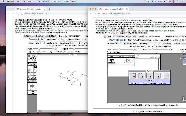 Personal Computer Emulator จาก Chrome เว็บสโตร์ที่จะรันด้วย OffiDocs Chromium ทางออนไลน์