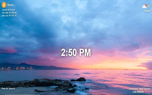 Personal Dashboard  from Chrome web store to be run with OffiDocs Chromium online