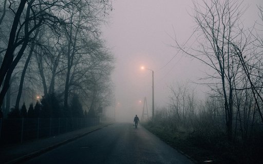 Person Walking on the Empty Street During Night Time  from Chrome web store to be run with OffiDocs Chromium online